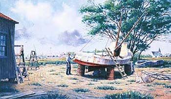 John Barber Handsigned and Numbered Limited Edition Print "Tangier Afternoon"