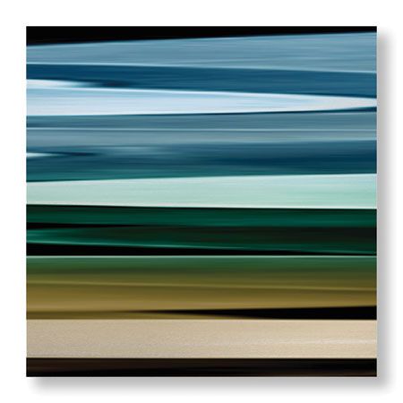John Butler Limited Edition Ready to Hang Giclee on Brushed Aluminum: "Drift II"