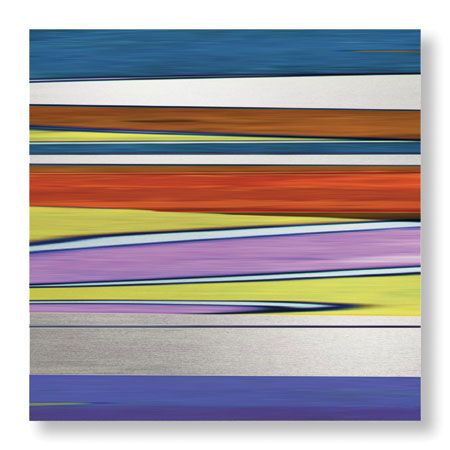 John Butler Limited Edition Ready to Hang Giclee on Brushed Aluminum: "Fiesta I"