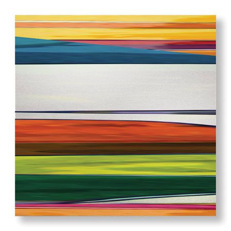 John Butler Limited Edition Ready to Hang Giclee on Brushed Aluminum: "Fiesta IV"