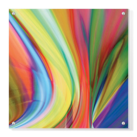 John Butler Limited Edition Ready to Hang Giclee on Clear Acrylic: "Energize I"