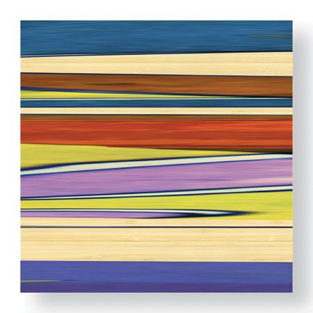 John Butler Limited Edition Ready to Hang Giclee on Sustainable Bamboo: "Fiesta I"