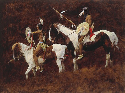 Howard Terpning Artist Signed Limited Edition Prin:"Paints"