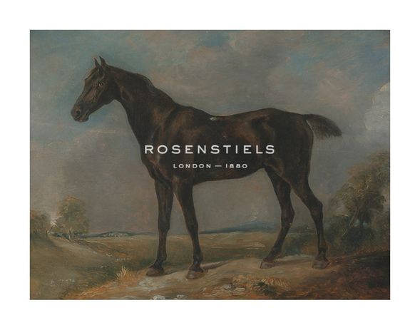 John Constable Hand Numbered Limited Edition Print on Paper :"Golding Constable's Black Riding-Horse"