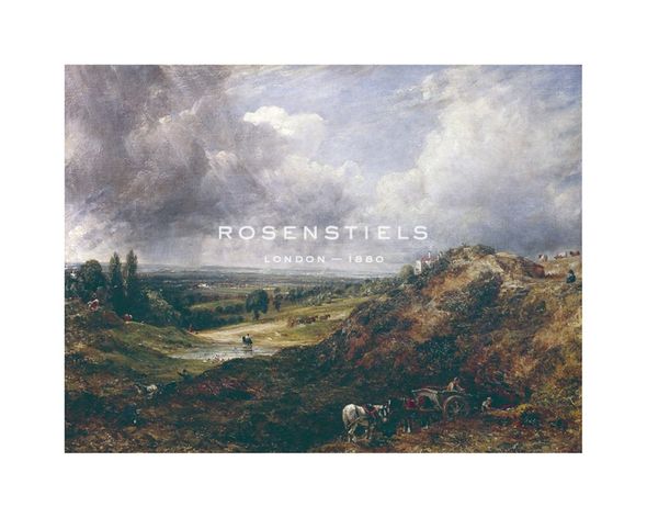 John Constable Hand Numbered Limited Edition Print on Paper :"Hampstead Heath, Branch Hill Pond"