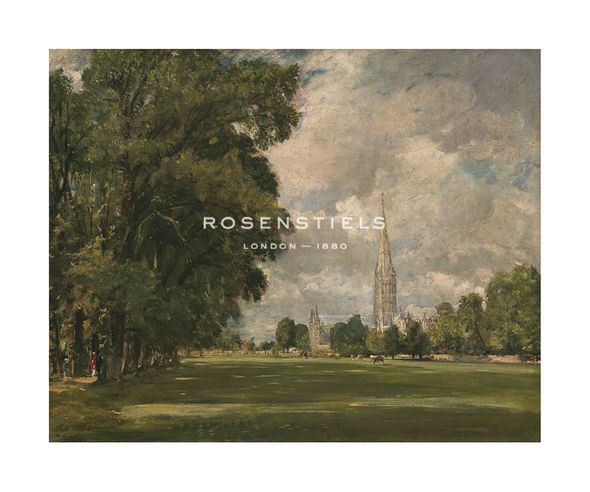 John Constable Hand Numbered Limited Edition Print on Paper :"Salisbury Cathedral from Lower Marsh Close, 1820"