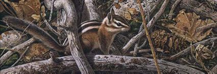 JOHN DAWSON  Secondary Market Art: "FACE OFF"