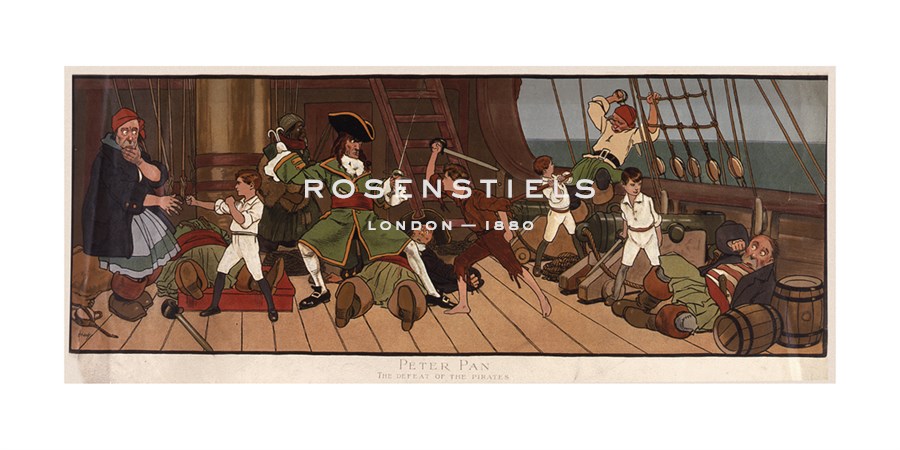 John Hassall Hand Numbered Limited Edition Print on Paper :"Defeat Of The Pirates"