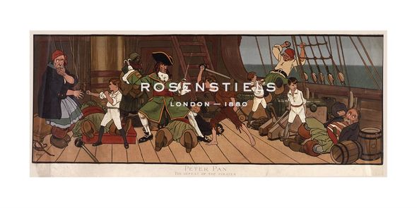 John Hassall Hand Numbered Limited Edition Print on Paper :"Defeat Of The Pirates"