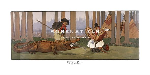 John Hassall Hand Numbered Limited Edition Print on Paper :"Happy Starkie"