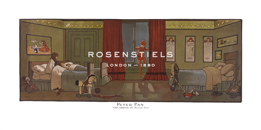 John Hassall Hand Numbered Limited Edition Print on Paper :"The Arrival"