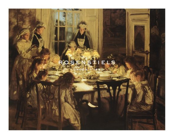 John Henry Lorimar Hand Numbered Limited Edition Print on Paper :"Grandmother's Birthday"