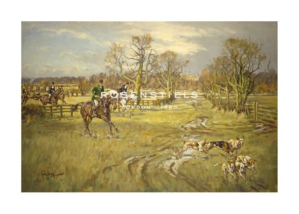 John King Hand Numbered Limited Edition Print on Paper :"Duke of Beauforts"