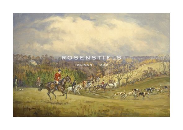 John King Hand Numbered Limited Edition Print on Paper :"North Cotswold From Springhill"