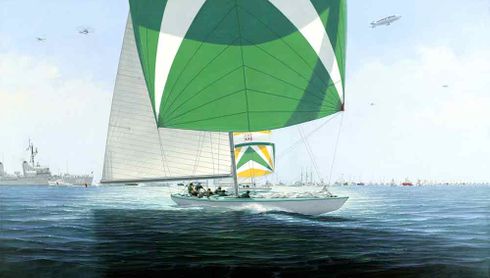 John Mecray Hand Signed and Numbered Limited Edition:"Courageous"