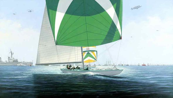 John Mecray Hand Signed and Numbered Limited Edition:"Courageous"