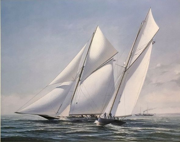 John Mecray Artist Signed and Numbered Limited Edition Print:"Gloriana - Remarque" | Out of Stock