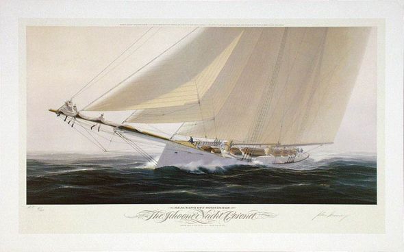 JOHN MECRAY  Secondary Market Art: "REACHING OFF SOUNDINGS"