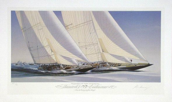 JOHN MECRAY  Secondary Market Art: "RETURN OF LEGENDS"