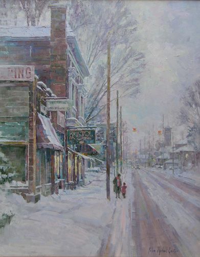 John Michael Carter Open Edition Giclee on Canvas:"Bristol"