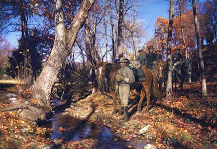 JOHN PAUL STRAIN 20X28 Secondary Market Art: "ROSE HILL RAID"