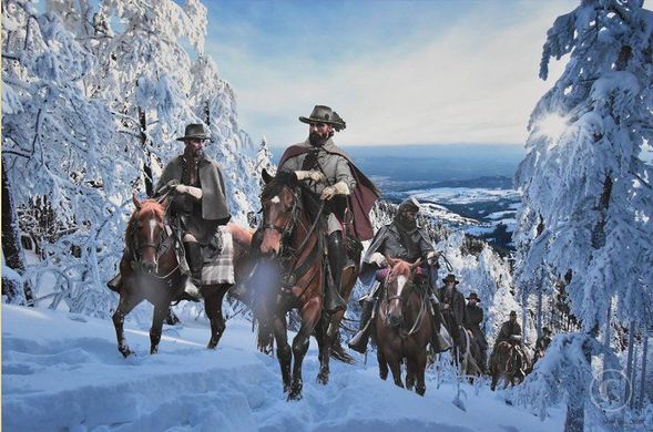 John Paul Strain Artist Signed Limited Edition Giclee:"McNeill�s Mountain Rangers"