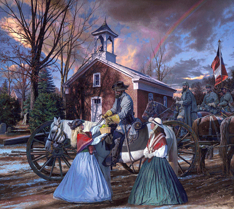 John Paul Strain Hand Signed and Numbered Limited Edition:"Apples For Ashby"