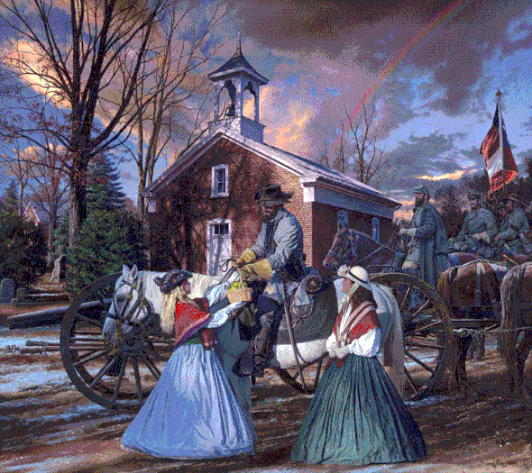 John Paul Strain Hand Signed and Numbered Limited Edition:"Apples For Ashby"