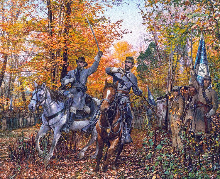 John Paul Strain Hand Signed and Numbered Limited Edition:"Form Brigades!"
