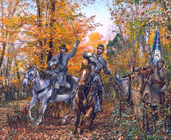 John Paul Strain Hand Signed and Numbered Limited Edition:"Form Brigades!"