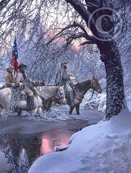 John Paul Strain Hand Signed and Numbered Limited Edition Giclee:"Berkeley Springs Expedition"