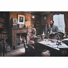 John Paul Strain Hand Signed and Numbered Limited Edition Giclee Print:"Stonewall's Gold Braid"