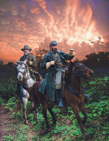 John Paul Strain Hand Signed and Numbered Limited Edition:"Golden Sky"