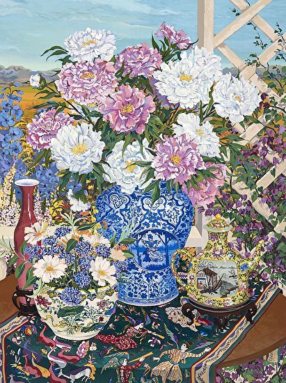 John Powell Hand Signed and Numbered Limited Edition Serigraph on