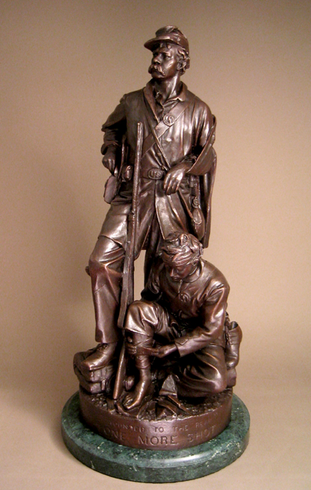 John Rogers Handcrafted Solid Bronze Sculpture:"One More Shot" John Rogers Handcrafted Solid Bronze Sculpture:"One More Shot"