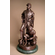 John Rogers Handcrafted Solid Bronze Sculpture:"One More Shot"
