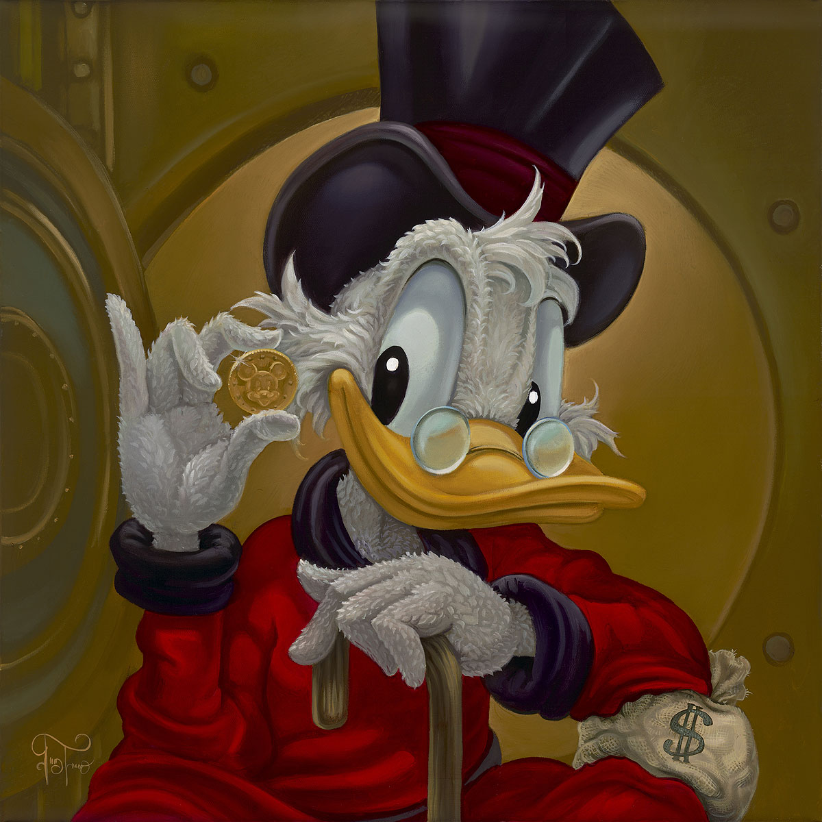 Disney Limited Edition Gallery Wrap Canvas Giclee: "Lavish Life " by Jared Franco