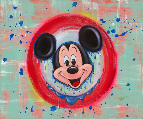 Dom Corona Signed Disney Ltd Ed Gallery Wrap Canvas Giclee:"Mickey Mess Club" Dom Corona Signed Disney Ltd Ed Gallery Wrap Canvas Giclee:"Mickey Mess Club"