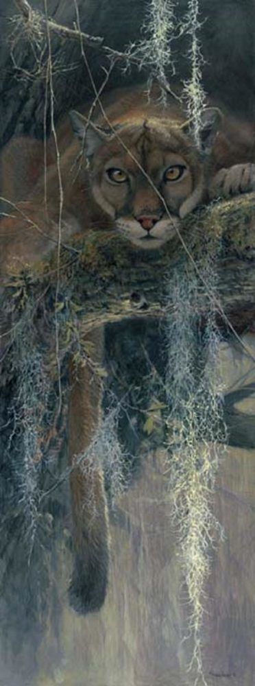 John Seerey-Lester 48x18 Hand Signed and Numbered Limited Edition Canvas:"Treed"