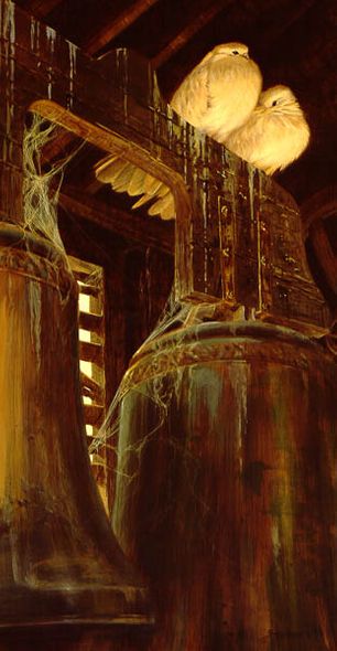 John Seerey-Lester Handsigned & Numbered Limited Edition Canvas Giclee:"Southern Belles"
