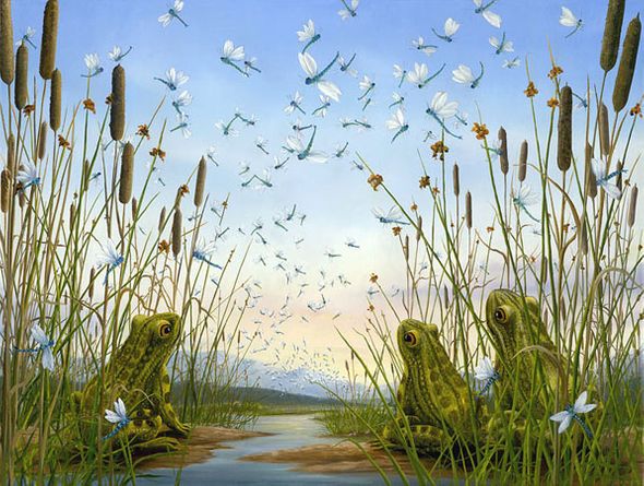 Robert Bissell Limited Edition Giclee Canvas:"The Flight"