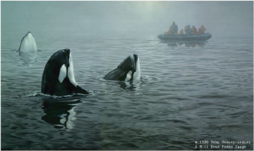 John Seerey - Lester Limited Edition Print:"In Their Presence"