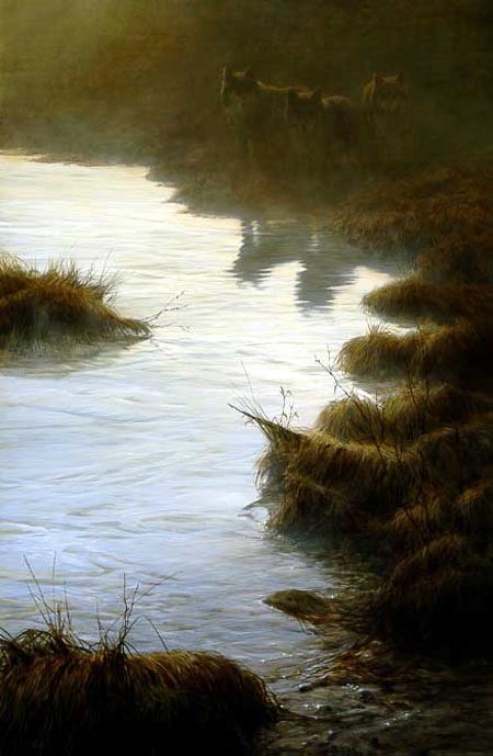 John Seerey - Lester Limited Edition Print:"Phantoms Of The Tundra"