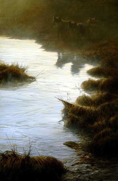 John Seerey - Lester Limited Edition Print:"Phantoms Of The Tundra"