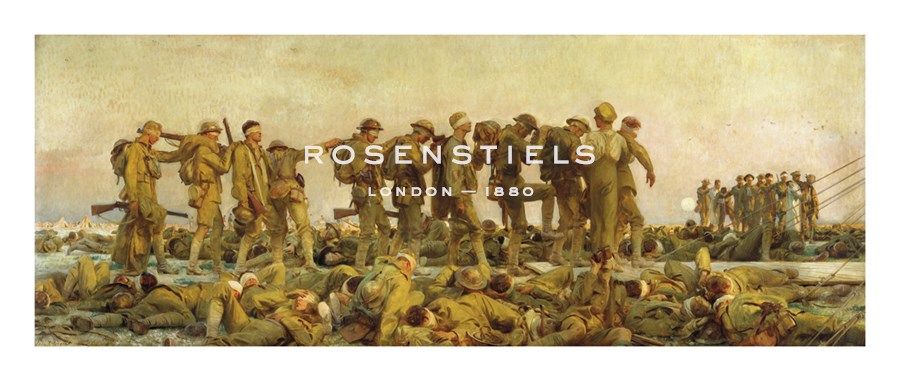 John Singer Sargent Hand Numbered Limited Edition Print on Paper :"Gassed"