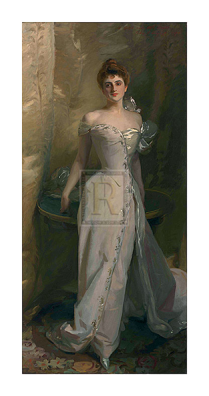 John Singer Sargent Hand Numbered Limited Edition Print on Paper :"Lisa Colt Curtis"