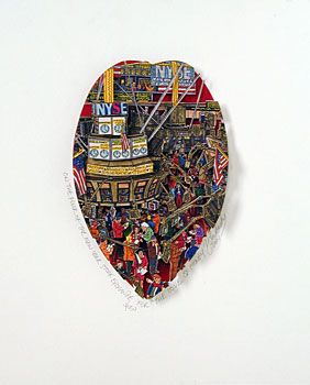 John Suchy Limited Edition Mixed Media:"For the Love of Money"