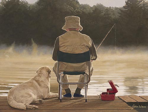 John Weiss Handsigned & Numbered Limited Edition Print:"Making Memories "