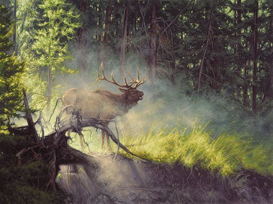 Greg Beecham Artist Signed Limited Edition Print:"Mystic Warrior"