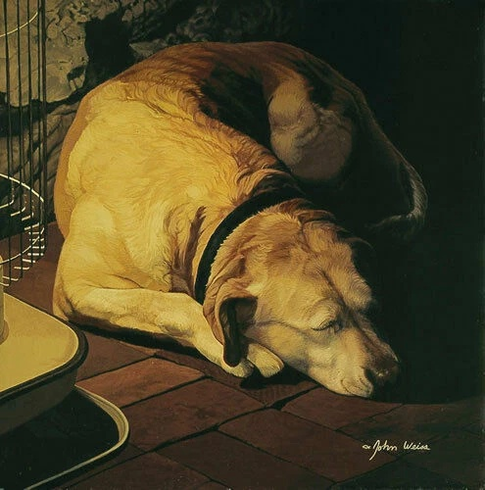 John Weiss Signed and Numbered Limited Edition  Lithograph: "All Is Well"